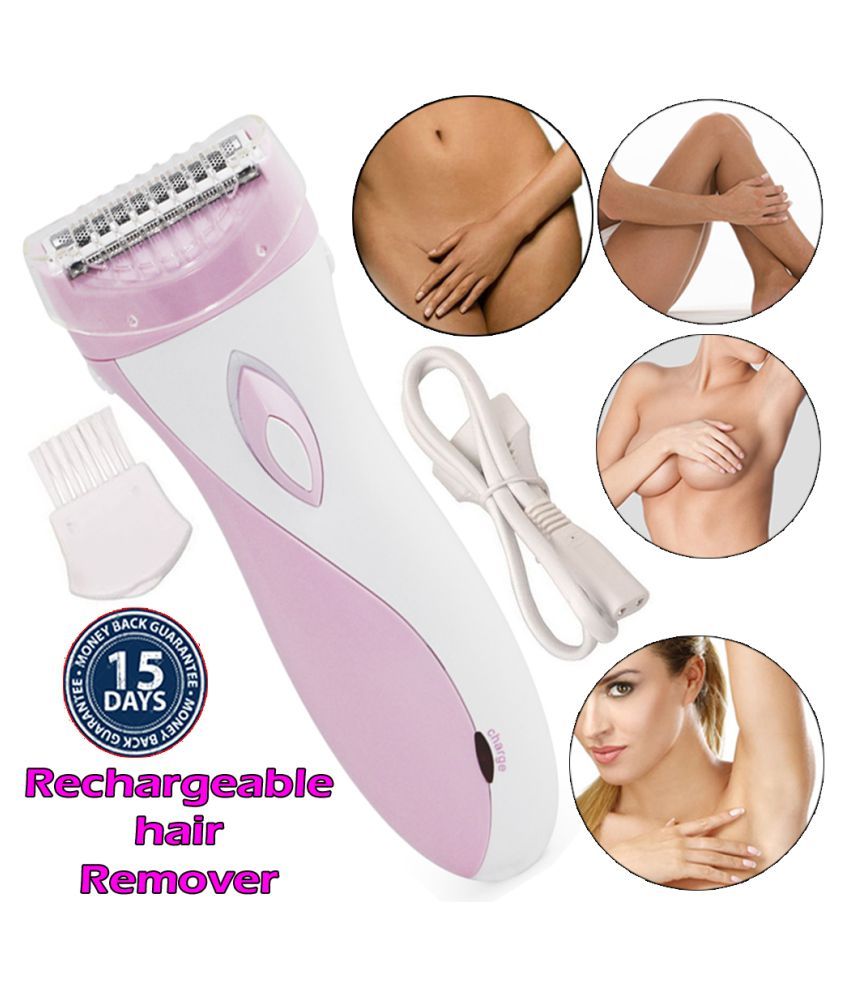     			Cordless Rechargeable Electric Shaver Hair Remover For Women Multi Casual Combo