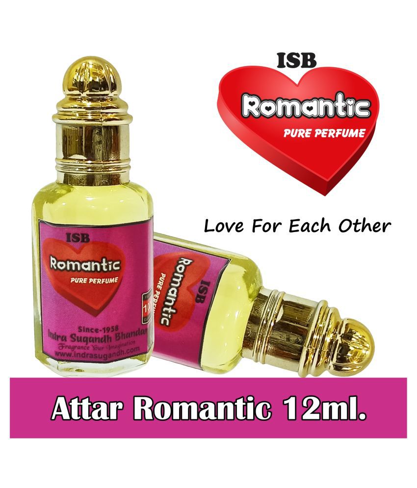     			New INDRA SUGANDH BHANDAR Attar For Men|Women Real Romantic Long Lasting Fragrance 12ml Rollon Pack