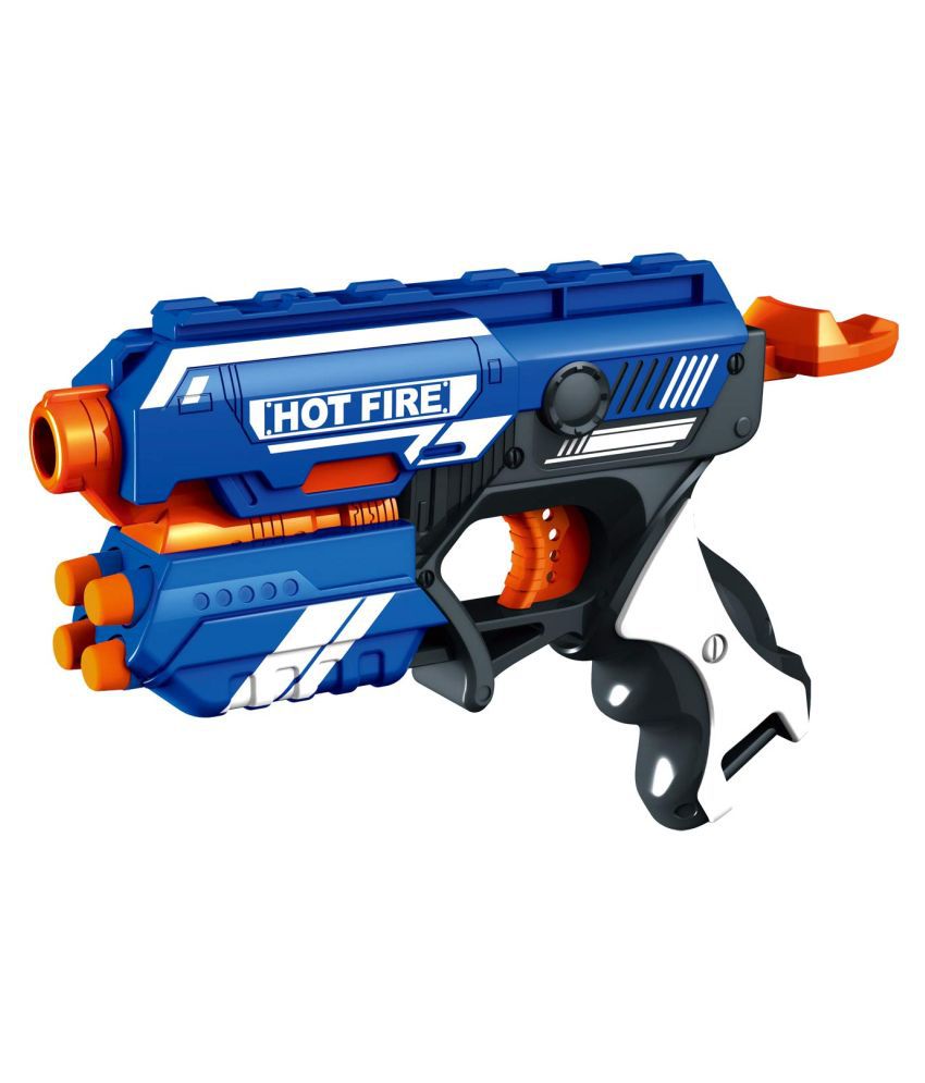     			Toy Cloud Manual Soft Blaster Bullet Dart Gun Toy with 10 Soft Bullets, Safe and Long Range Shooting Gun (5 Soft Foam Bullets and 5 Suction Dart Bullets)