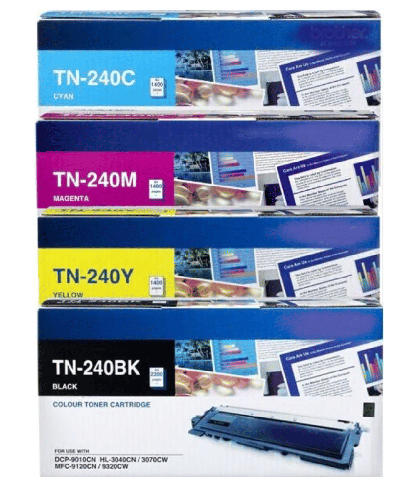 TN 240 Toner Cartridge Pack Of 4: Buy 