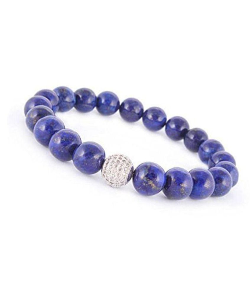     			Lapis Lazuli Natural Agate Stone Bracelet 6mm Blue Color Bracelet