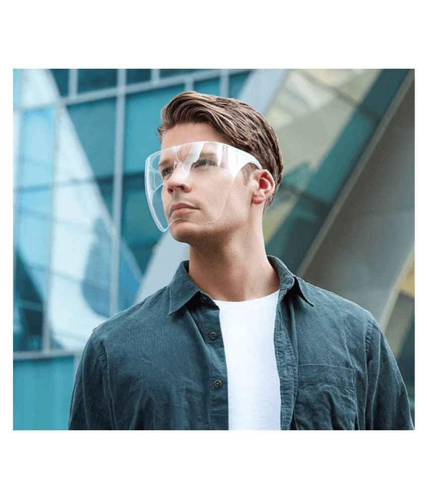 FACADE Face Shield Full glass face shield Protective Face Shield Full