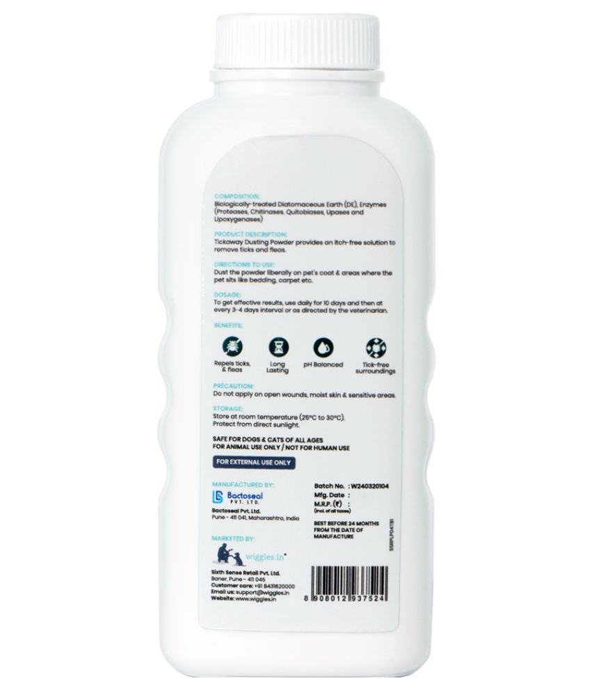 Tickaway™ Organic Dusting Powder for Dogs & Cats Buy Tickaway™ Organic
