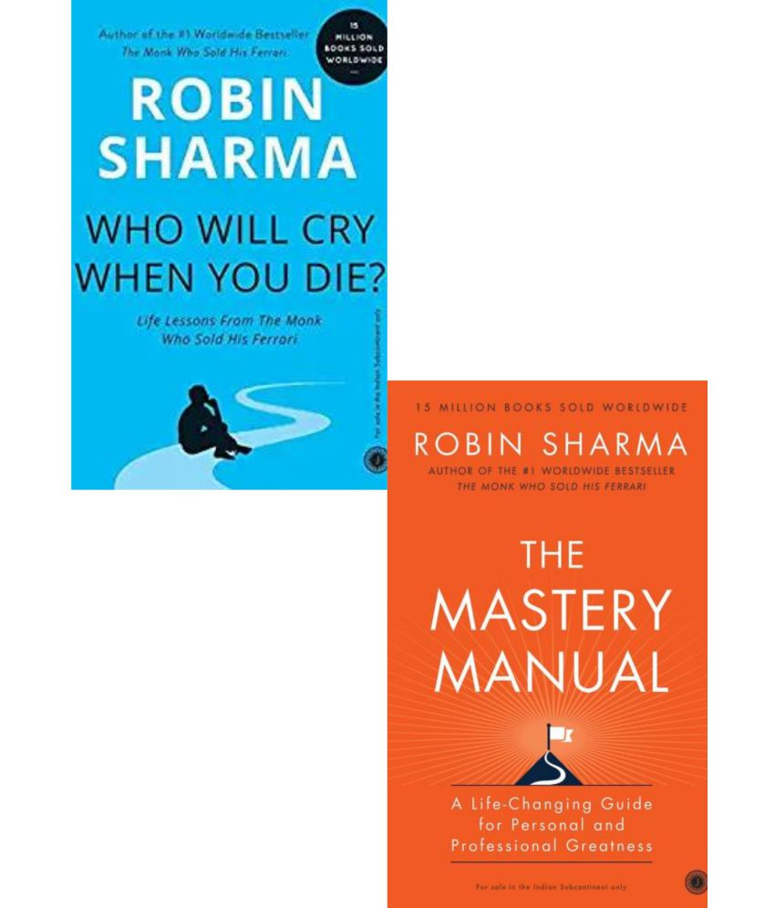     			Who Will Cry When You Die? + The Mastery Manual (Set of 2 Books)