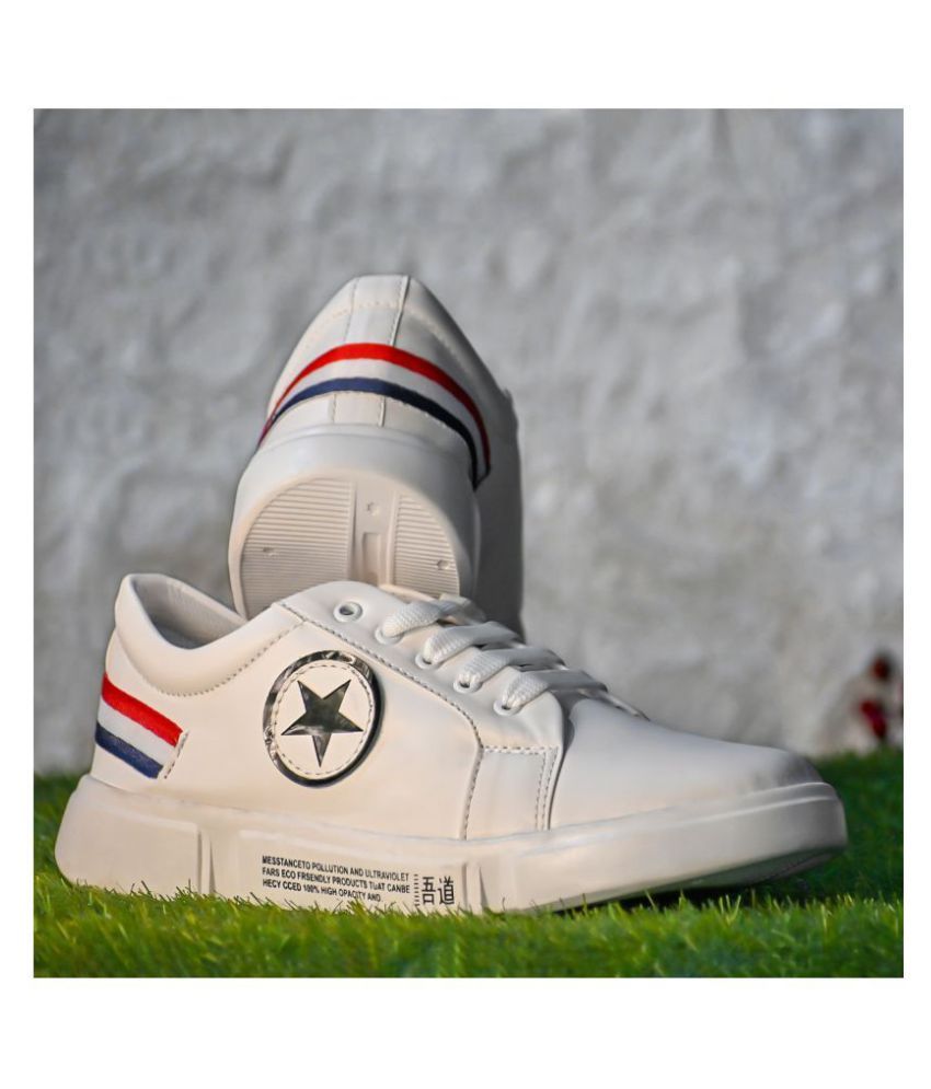     			Yala Sneakers White Casual Shoes