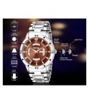 HMTe - Silver Metal Analog Men's Watch