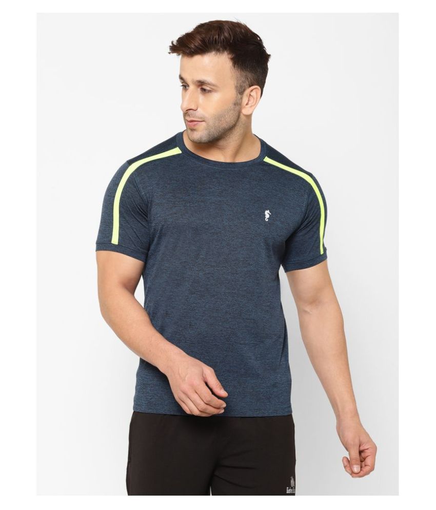     			EPPE - Blue Polyester Regular Fit Men's Sports T-Shirt ( Pack of 1 )