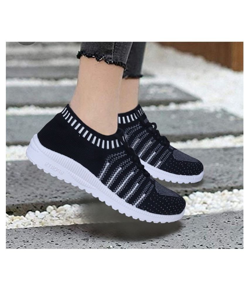     			Sukun Black Casual Shoes