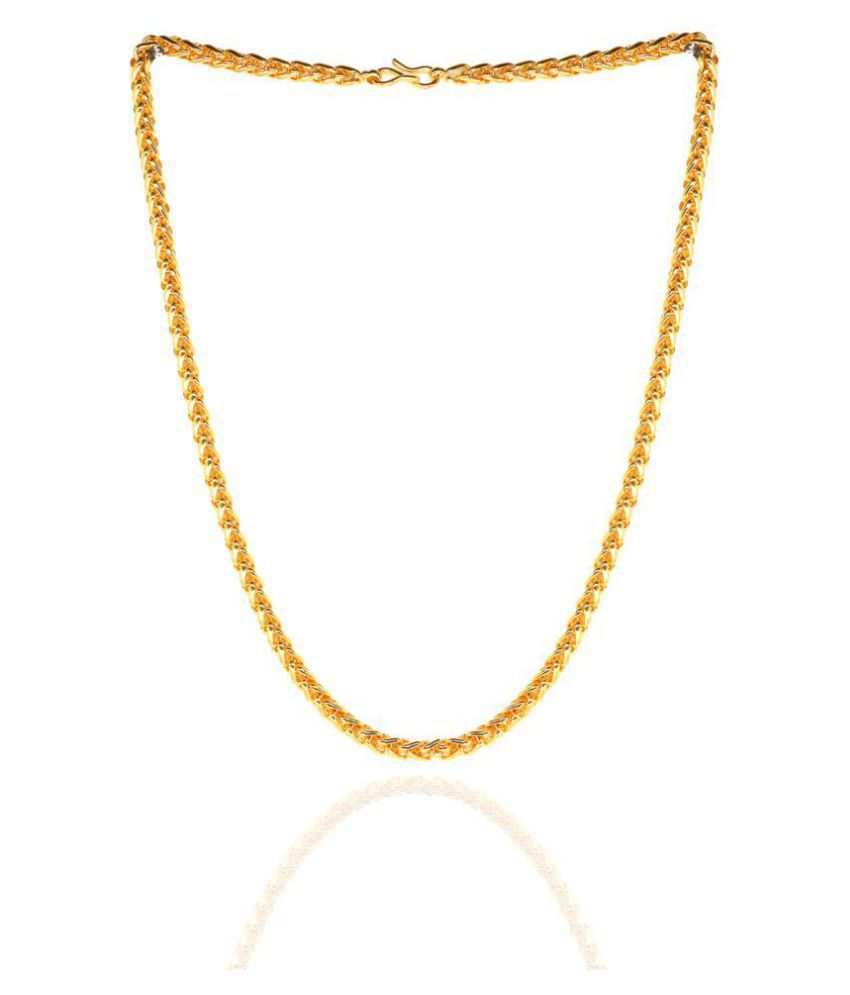     			shankhraj gold plated online link chain for mens or boys(CH-ONLINE-24)-1009