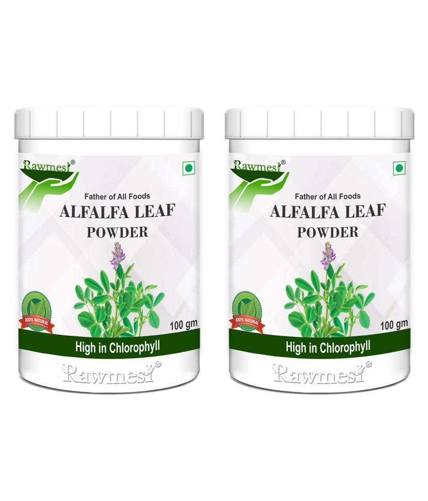     			rawmest Alfalfa Leaf Powder 200 gm Pack of 2