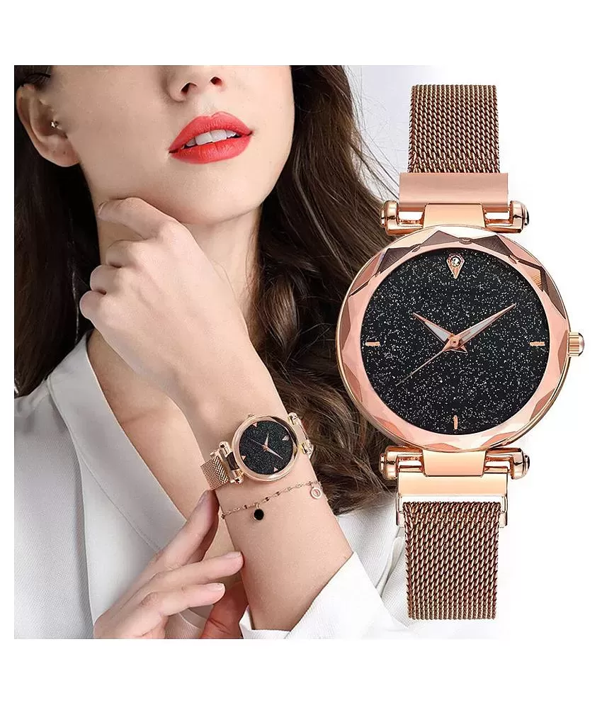 La Medusa 38MM Yellow Gold Case Black Enamel Dial Womens Watch | Other |  Buy at TrueFacet