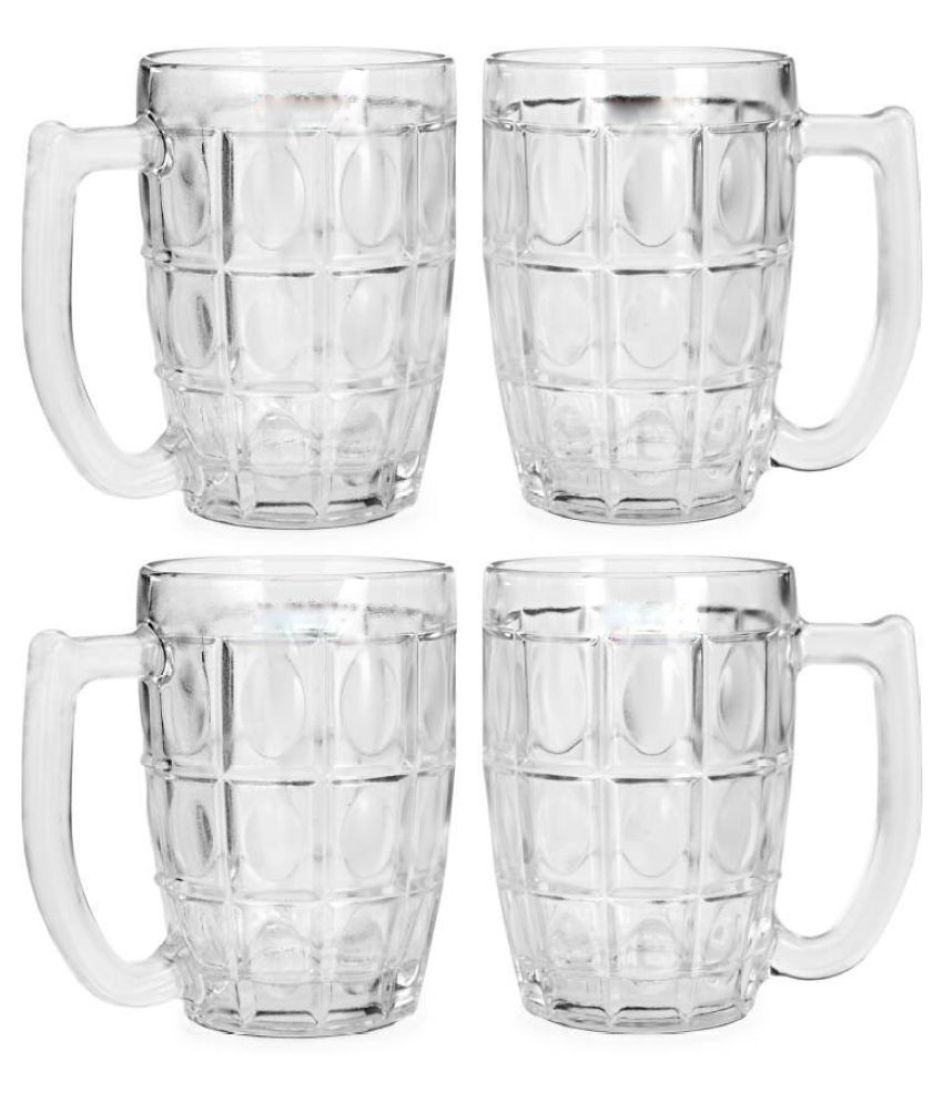     			Afast Beer Mug Glasses Set,  350 ML - (Pack Of 4)