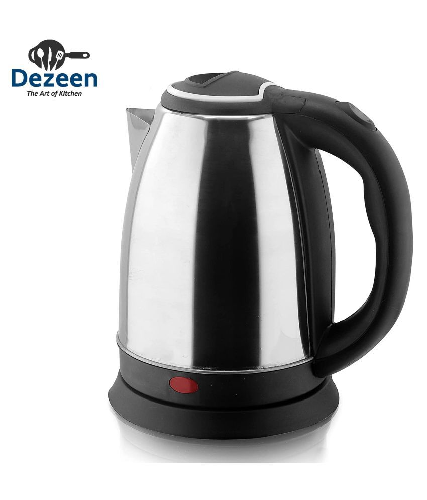 DEZEEN FAST BOILING KETTLE 2 Liter 1800 Watt Stainless Steel Electric