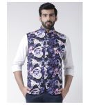 Hangup Multi Cotton Blend Nehru Jacket