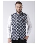 Hangup Multi Cotton Blend Nehru Jacket