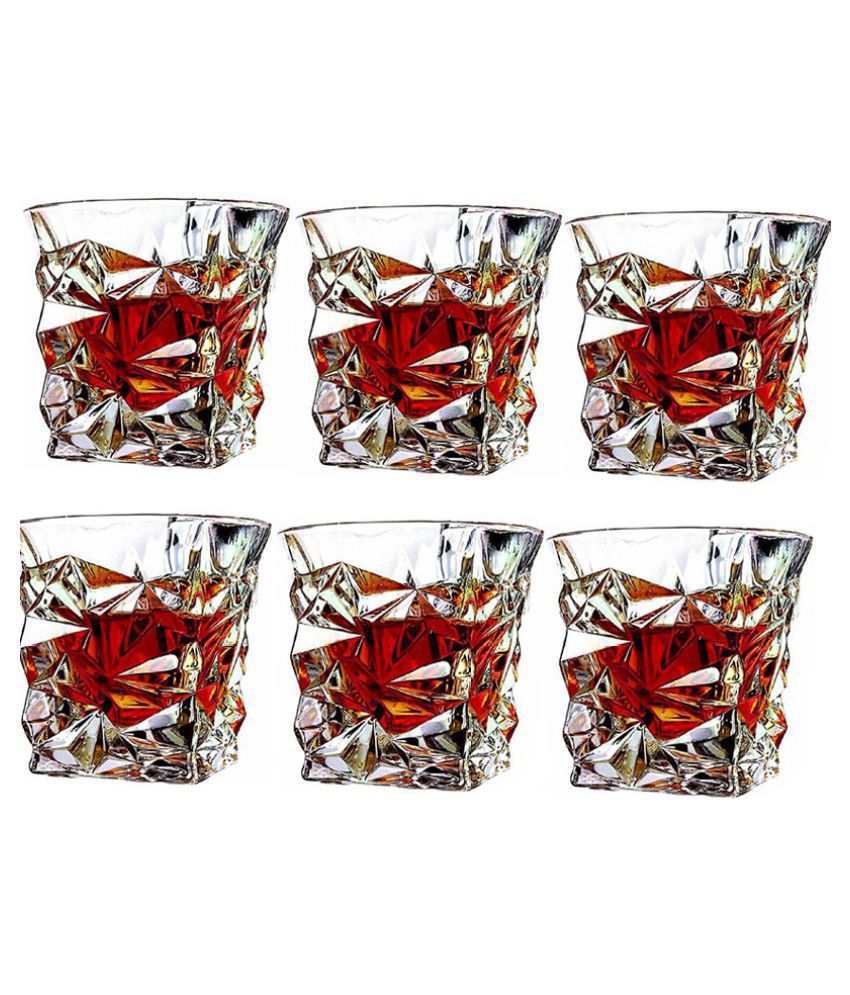     			Afast Whisky  Glasses Set,  250 ML - (Pack Of 6)