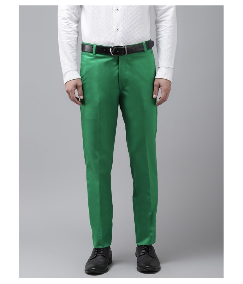     			Hangup Green Regular -Fit Trousers