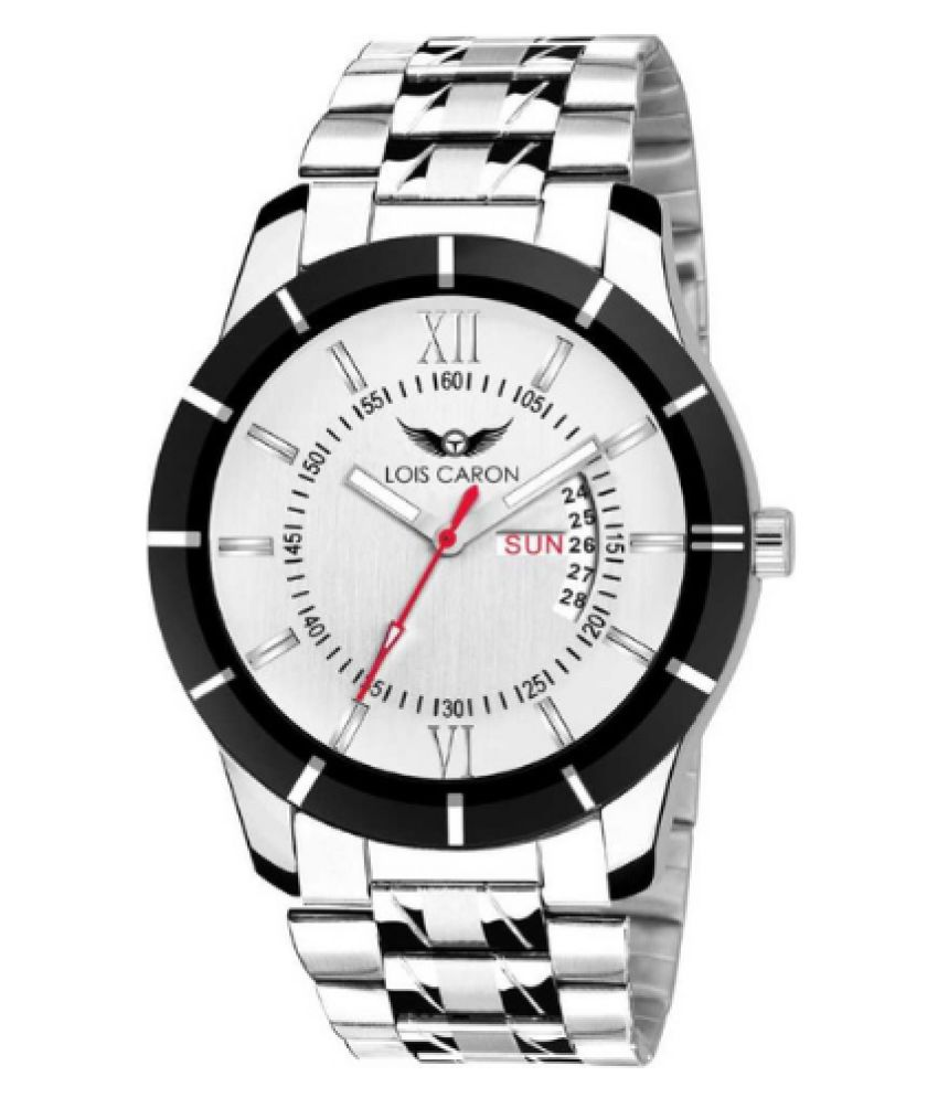     			Lois Caron LCS-8014 Stainless Steel Analog Men's Watch