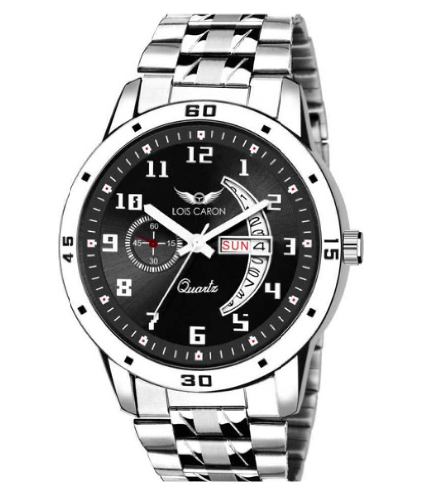     			Lois Caron LCS 8190 Stainless Steel Analog Men's Watch