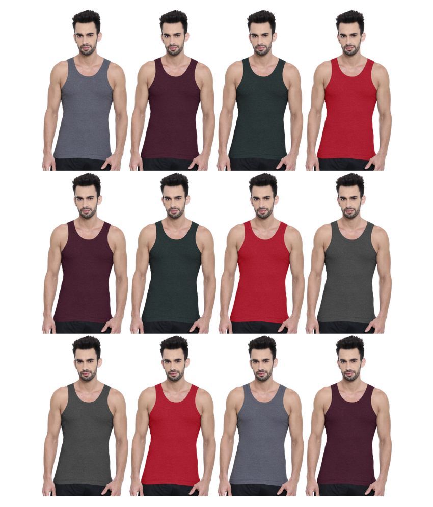     			Dixcy Scott Multi Sleeveless Vests Pack of 12