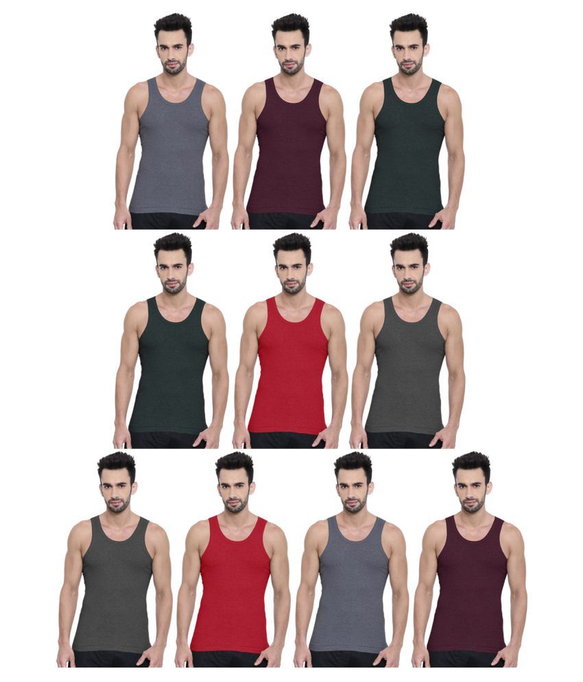     			Dixcy Scott Multi Sleeveless Vests Pack of 10