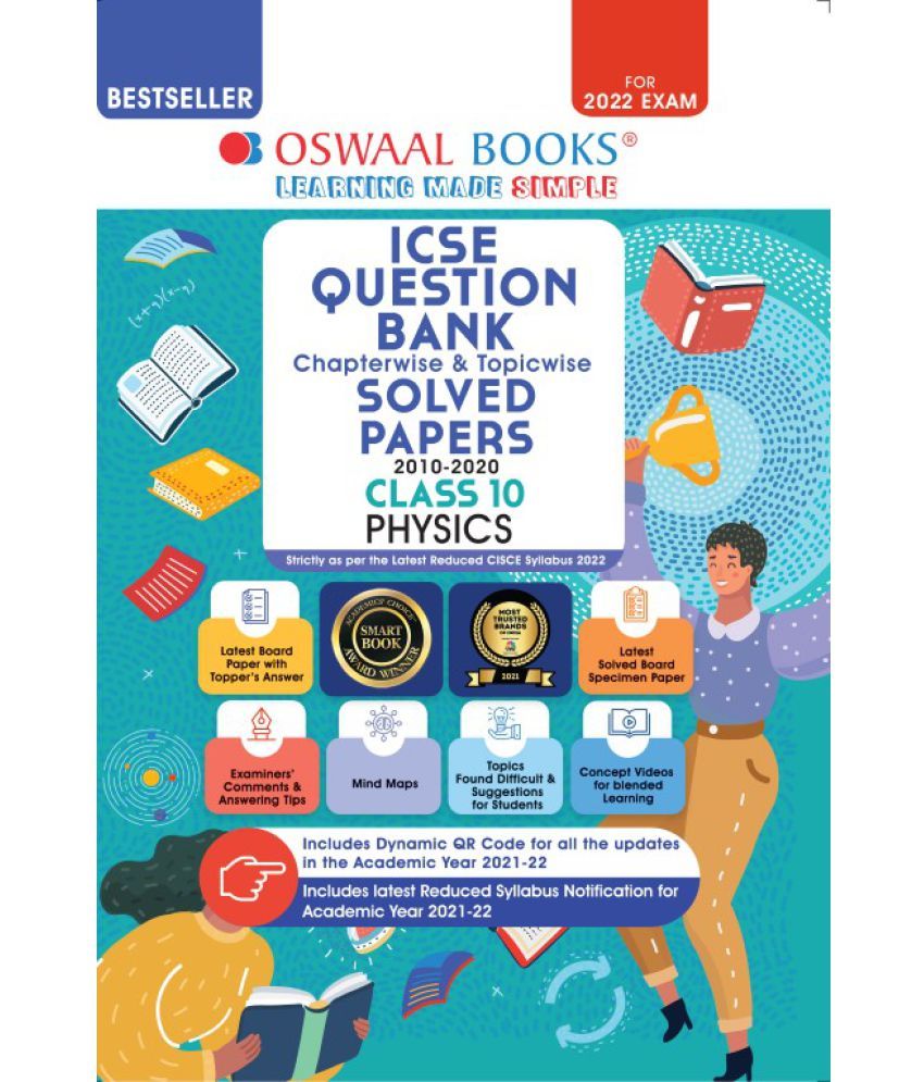 Oswaal ICSE Question Bank Class 10 Physics Book Chapterwise & Topicwise ...