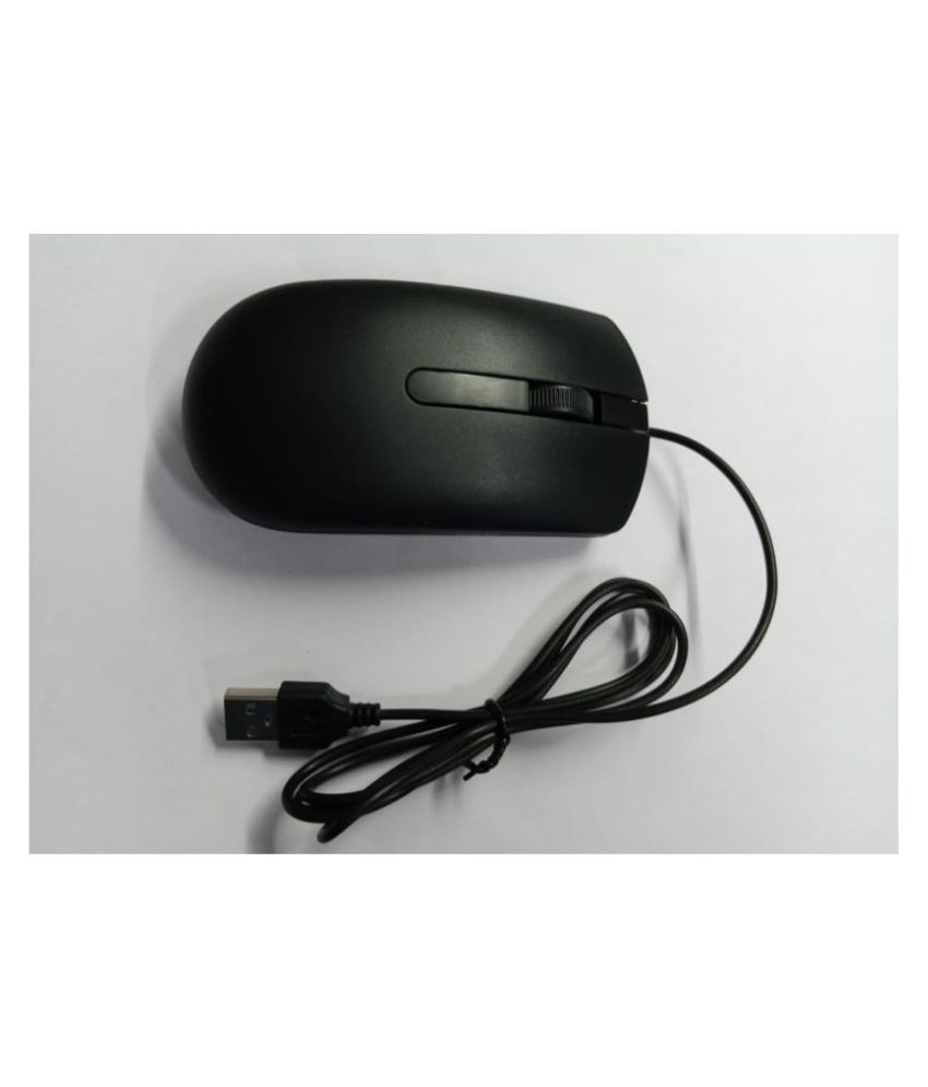 Buy Dell MS-116 Black USB Wired Mouse Online at Best Price in India ...