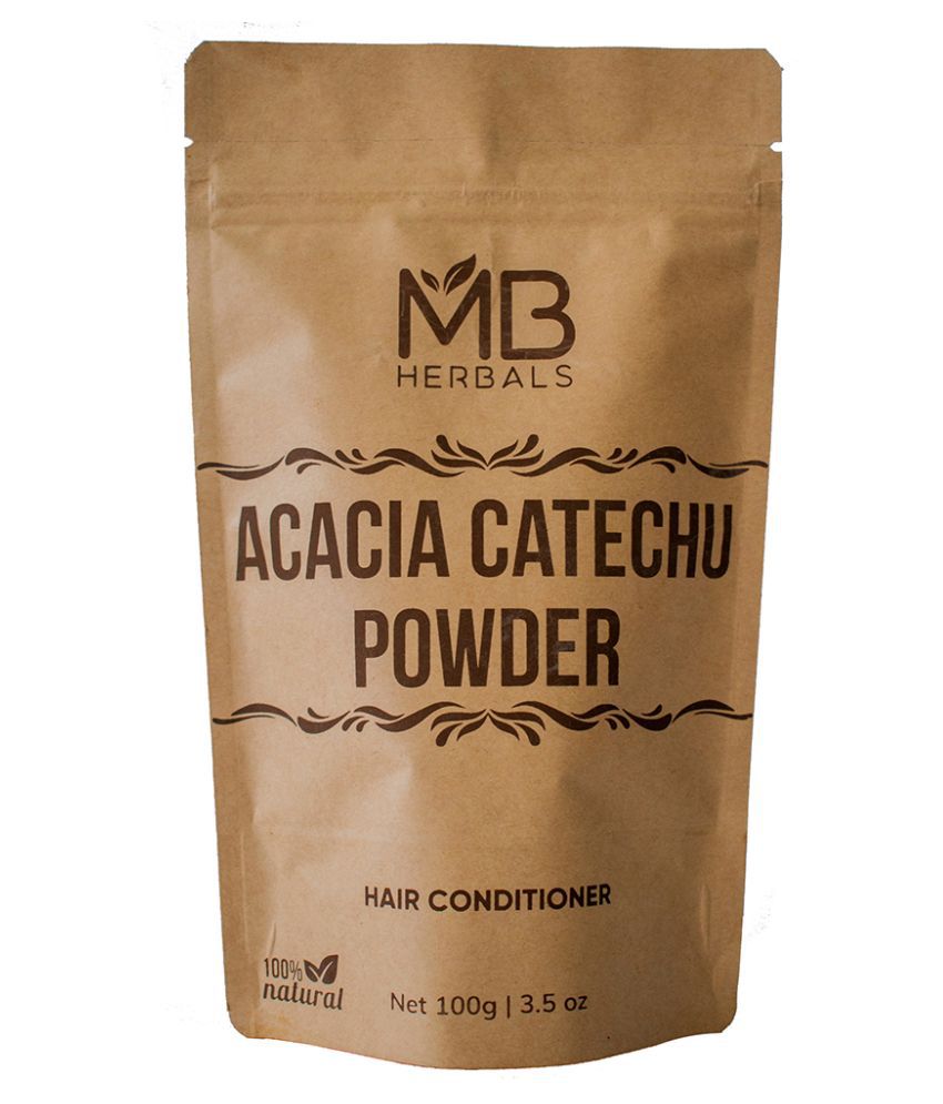     			MB Herbals Acacia cathechu Temporary Hair Color Dark Brown 100 g
