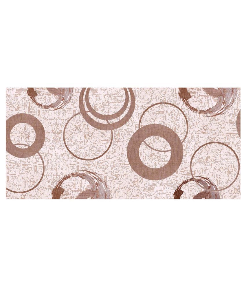     			WallDesign Circles Decorative Texture - 8 cm W x 488 cm L Abstract Sticker ( 488 x 8 cms )