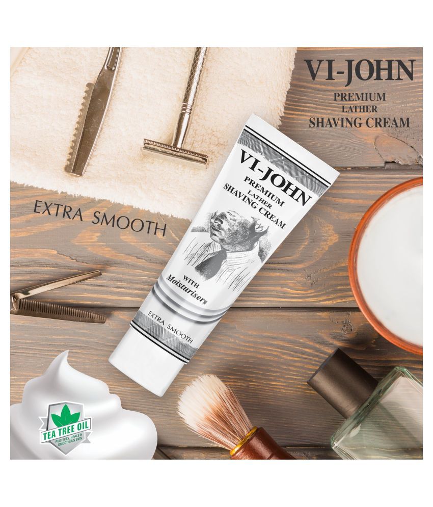 VIJOHN Premium Shaving Cream 91 GM (Pack Of 4) (364 ml) Buy VIJOHN