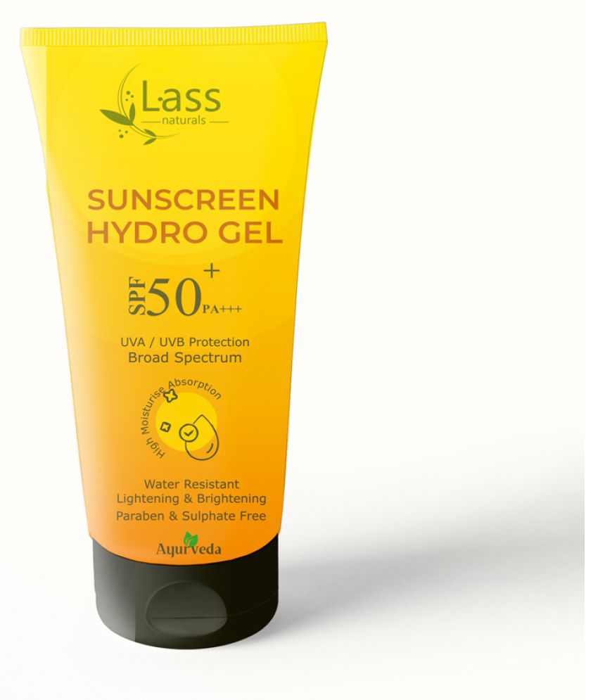 Lass Naturals hydro Sunscreen Gel SPF 50 PA+++ 50 g