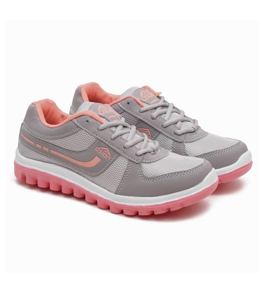     			ASIAN - Gray Women's Running Shoes