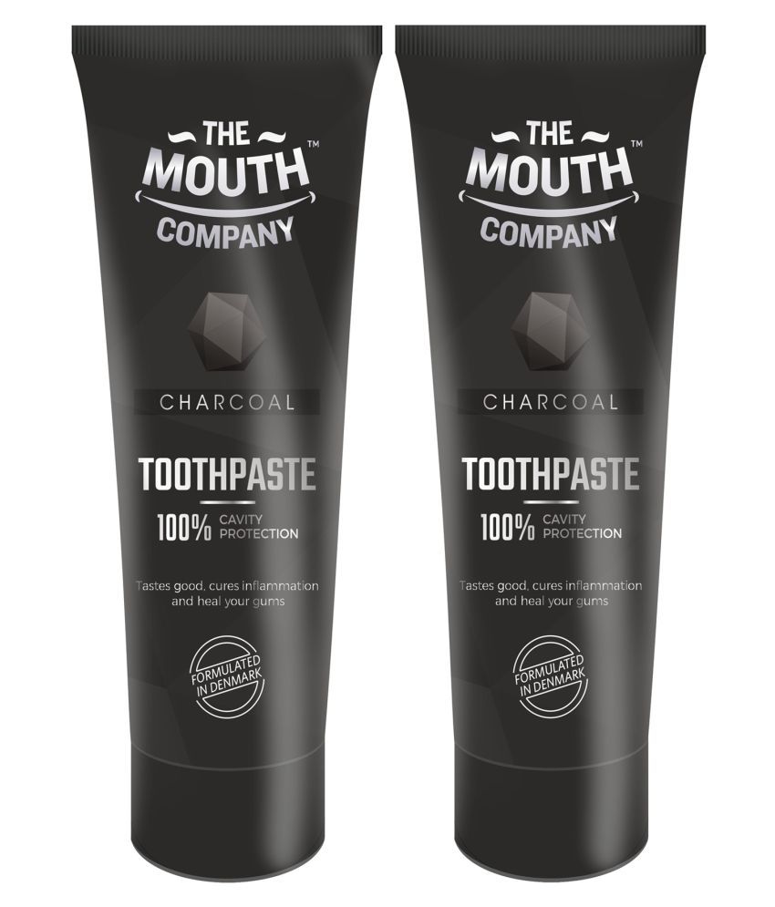     			The Mouth Company - Charcoal Toothpaste 75 gm Pack of 2