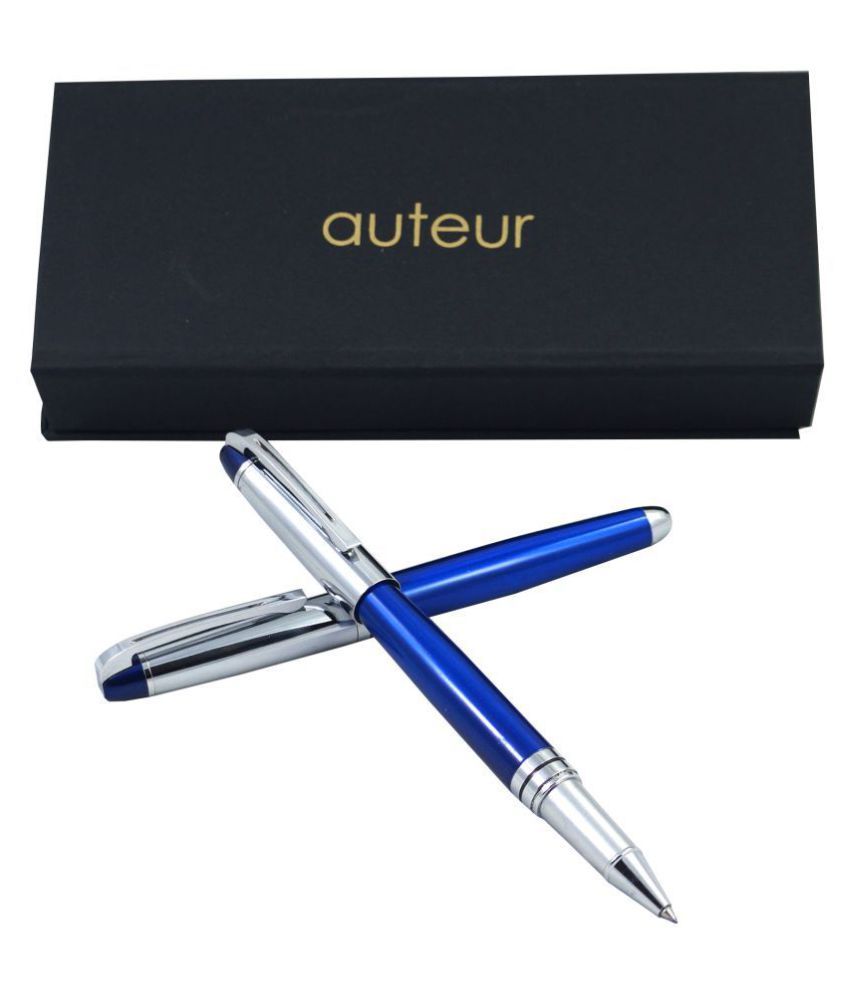     			auteur Vice President, Bright and Stylish, Premium Collection, Good For Gift Blue Roller Ball Pen