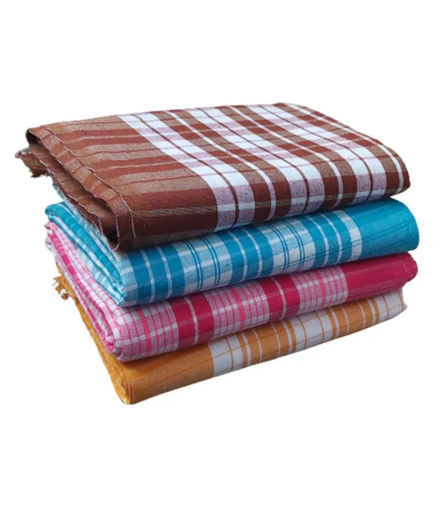 Sathiyas cotton bath online towel