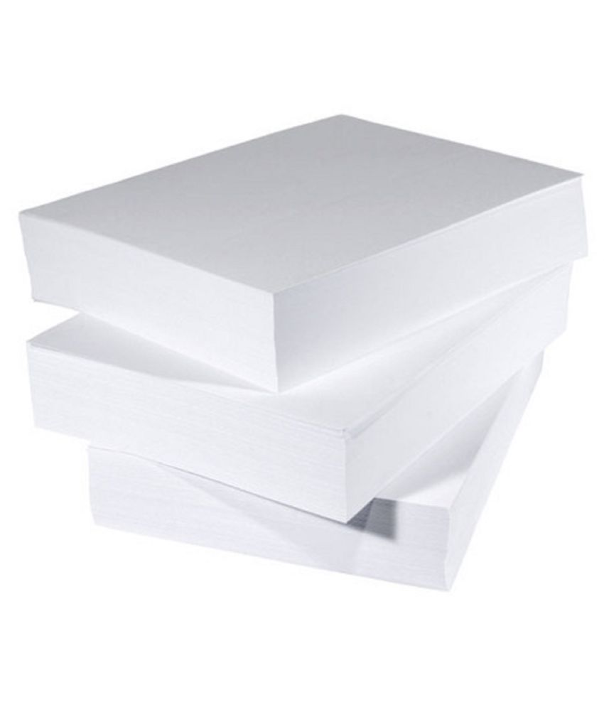 A4 Size 75 Gsm Multipurpose Plain White Paper Packet Of 500 Sheets Ideal Use For Home Office 0962