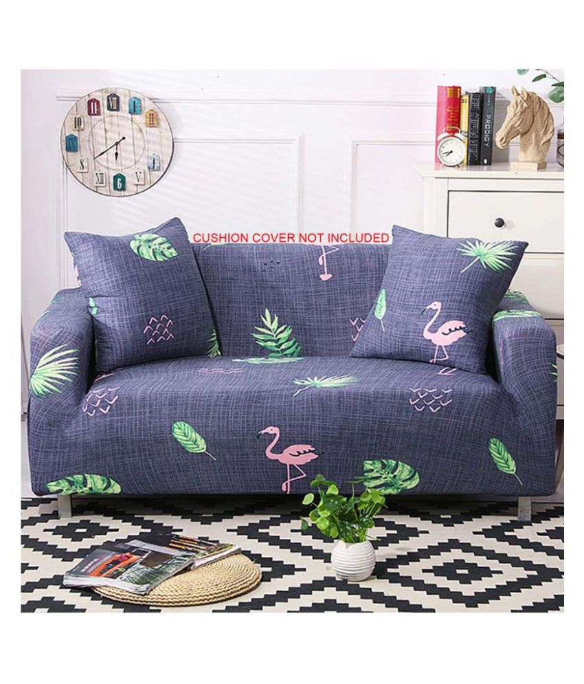     			House Of Quirk 1 Seater Polyester Single Sofa Cover Set