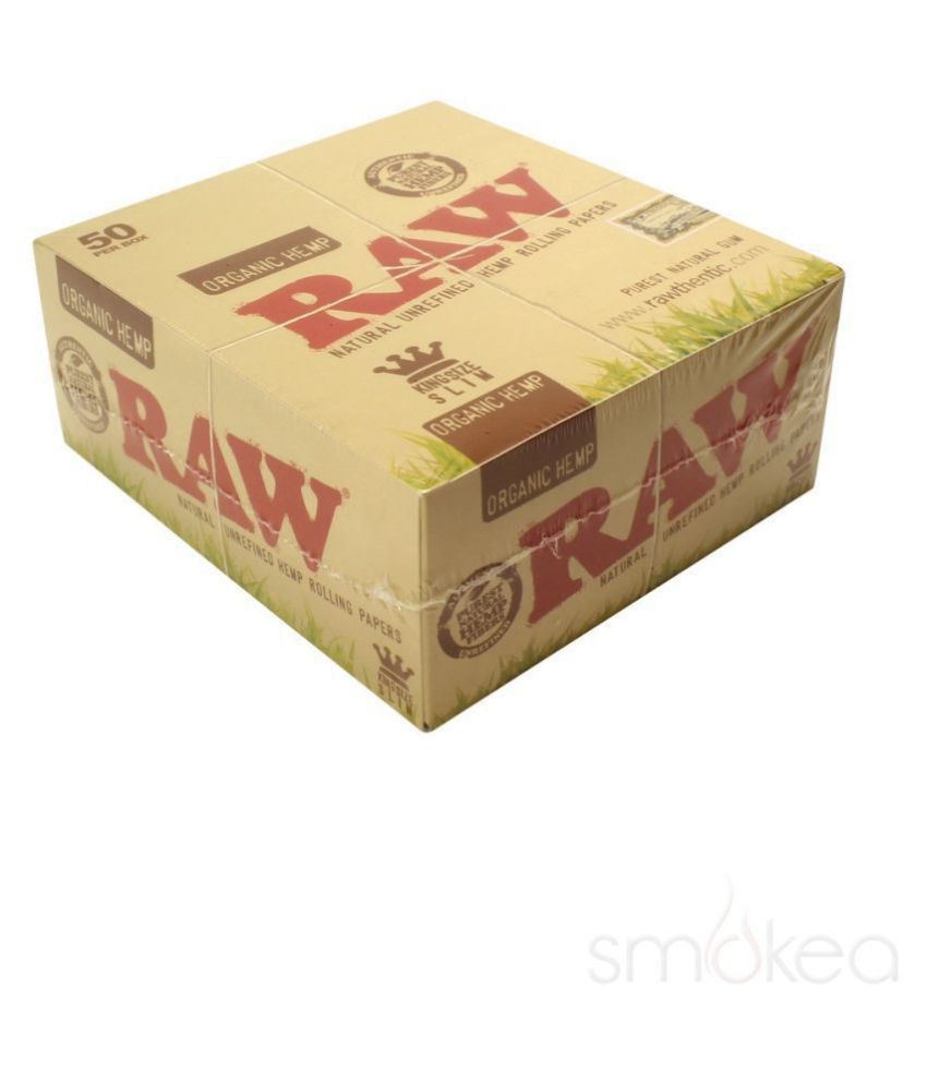 a915 Kush Hemp King Size Slim  Rolling Papers 1 box of papers