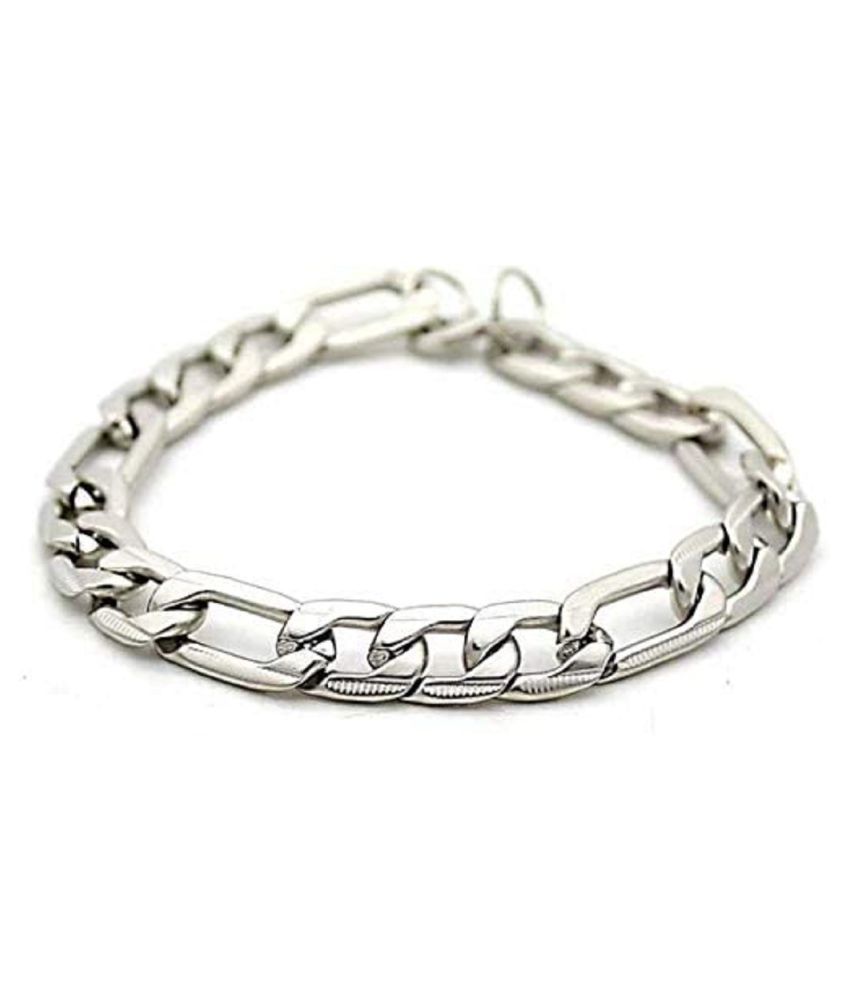 Stainless Steel Silver Bracelet: Buy Stainless Steel Silver Bracelet ...