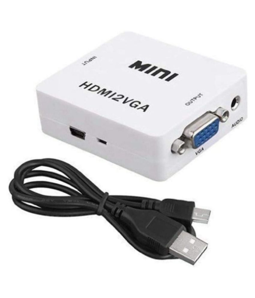 Buy Terabyte MINI HDMI to VGA Converter 1080p Converter Adapter Online