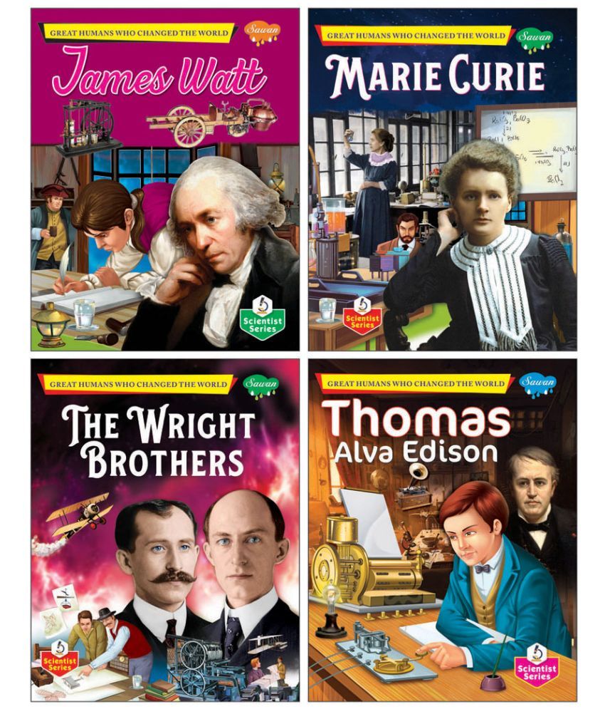 James Watt , Marie Curie , The Wright Brothers And Thomas Alva Edison ...