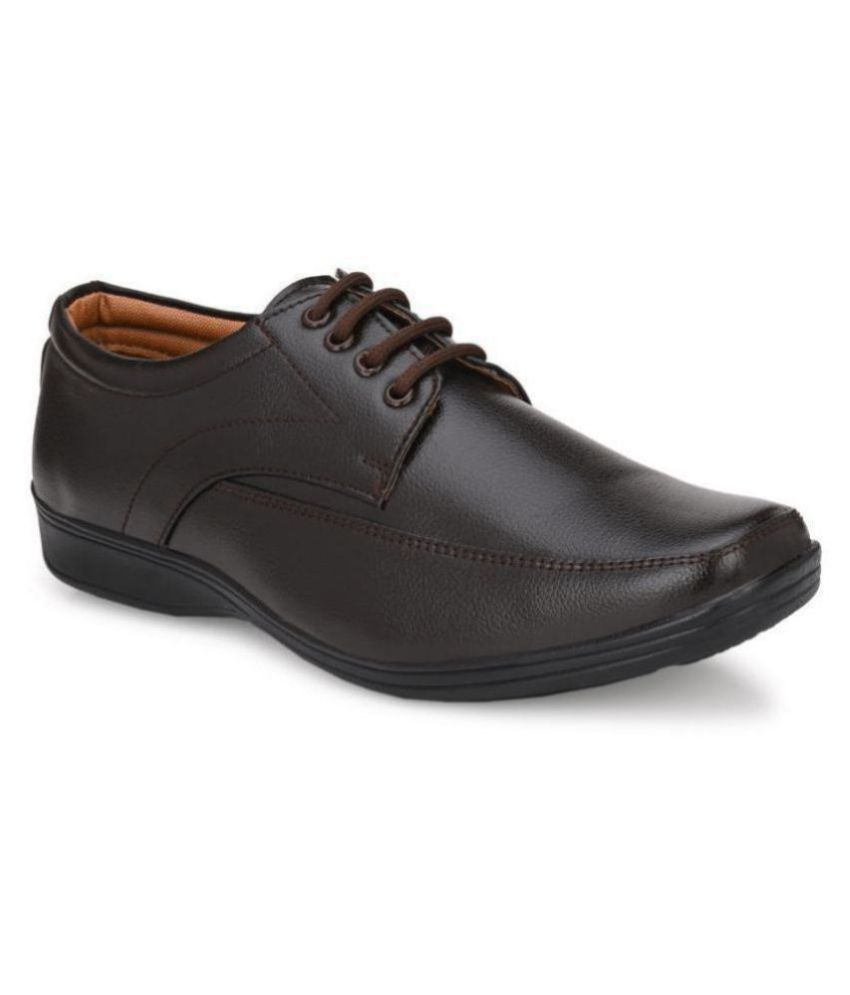 Buy Leeport - Brown Men's Derby Formal 