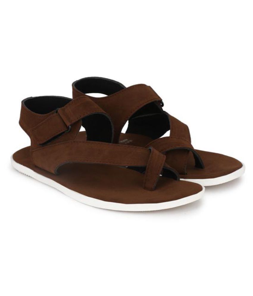 big fox suede leather sandals