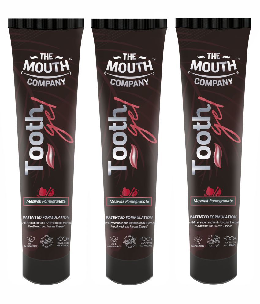     			The Mouth Company - Toothpaste Gel 20g gm Pack of 3