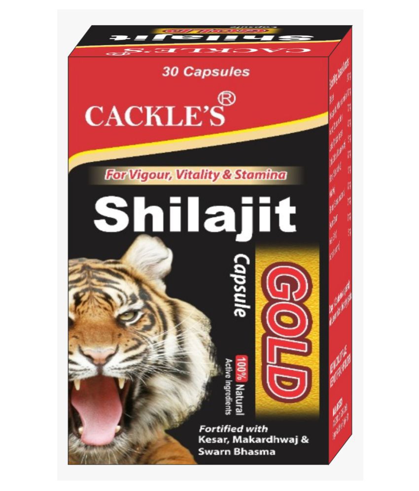     			Cackle's Shilajit Gold (30X3=Caps 90) Capsule 90 no.s
