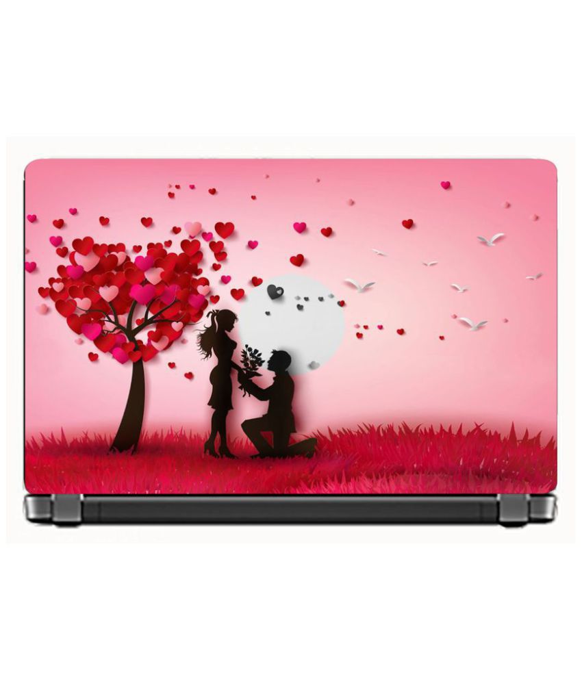     			Laptop Skin Love-proposal Premium Matte vinyl HD printed Easy to Install Laptop Skin/Sticker/Decal/Vinyl/Cover for all size laptops upto 15.6