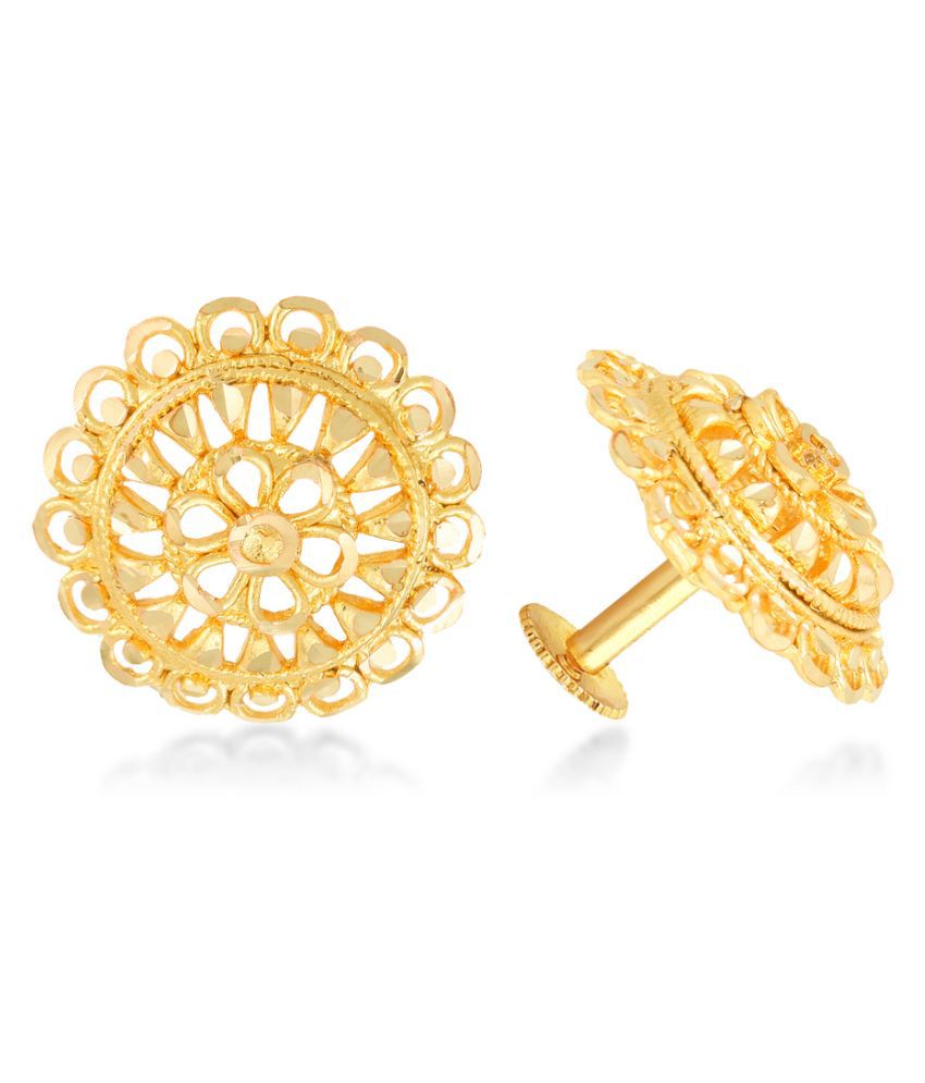     			Vighnaharta Traditional wear Gold Plated alloy Stud Earring for Women and Girls (VFJ1245ERG)