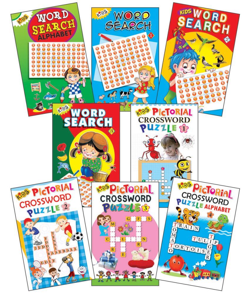 Kids Word Search-Alphabet, Kids Word Search-1, Kids Word Search-2, Kids Word Search-3, Kids