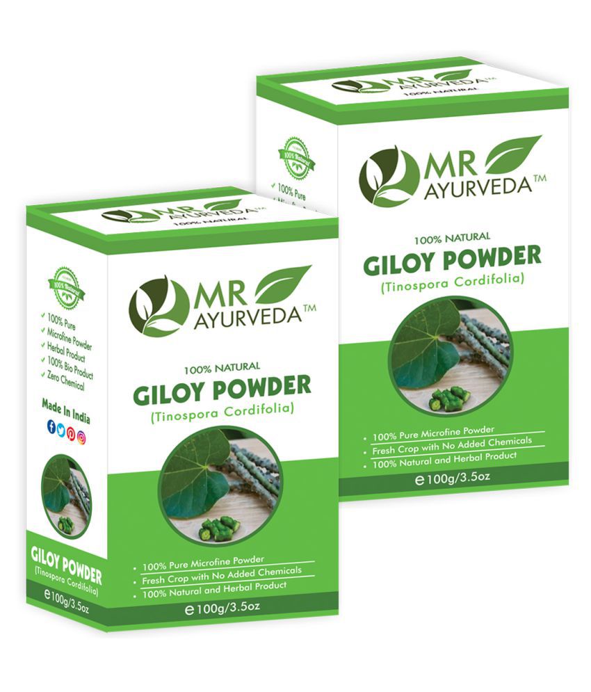     			MR Ayurveda Best Selling Giloy Powder  Hair Scalp Treatment 200 g Pack of 2