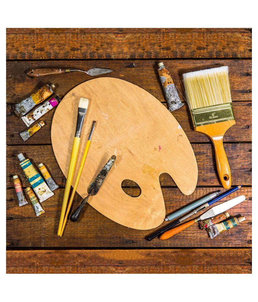 Whittlewud Wooden Paint Palette, Painting Palette, Artist Wood Paint